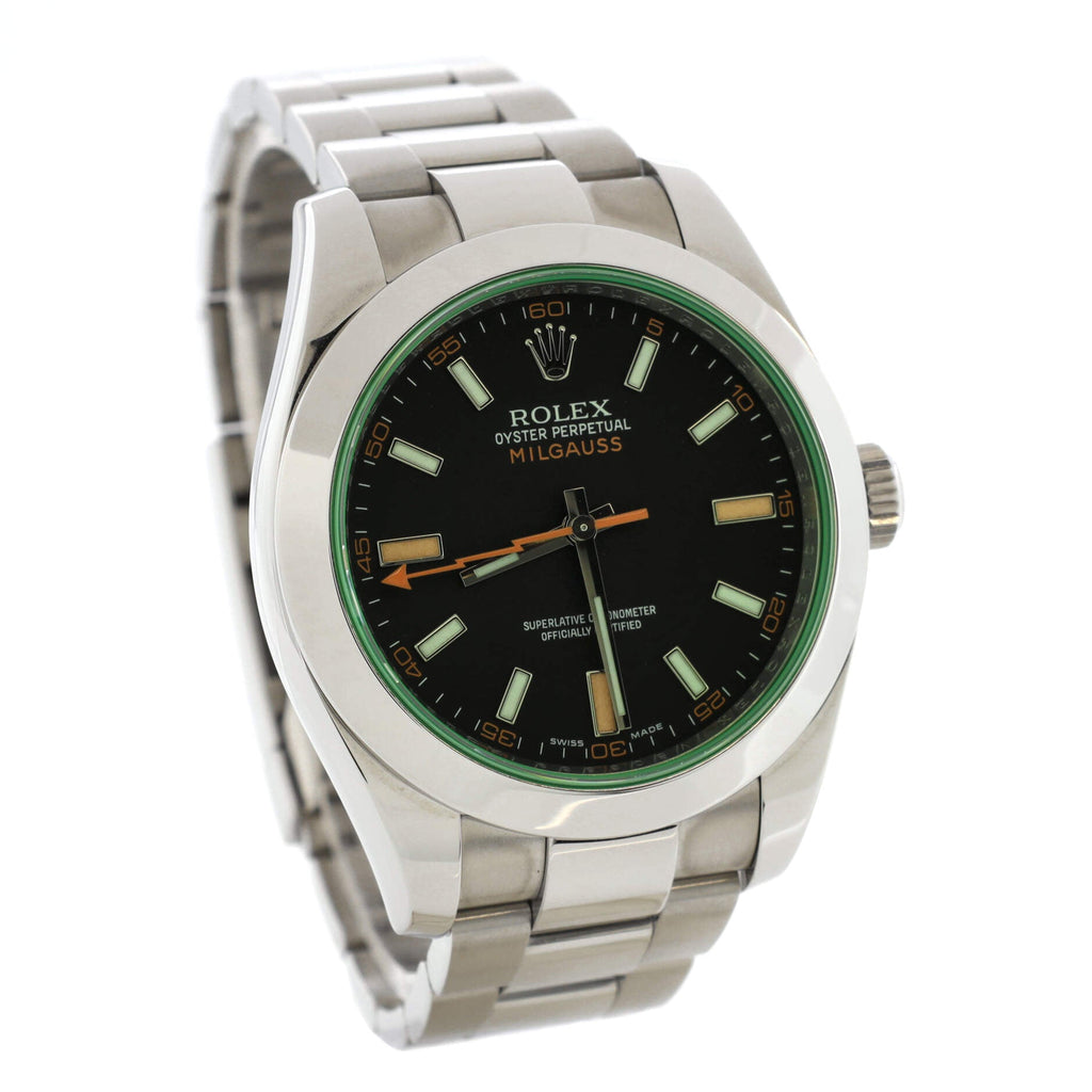 Oyster Perpetual Milgauss Automatic Watch Stainless Steel 40