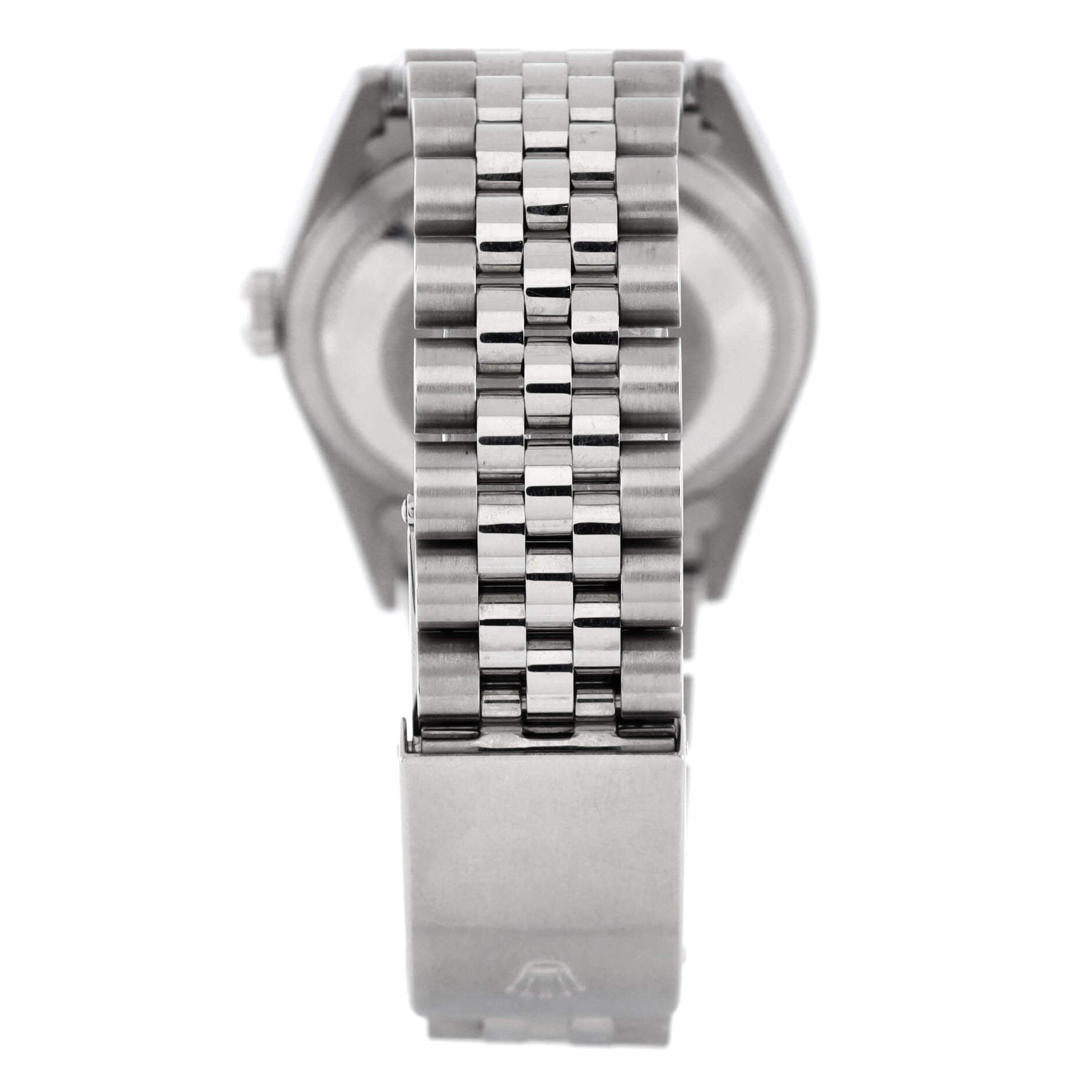 Oyster Perpetual Datejust Automatic Watch Stainless Steel and White Gold with Diamond Markers 36
