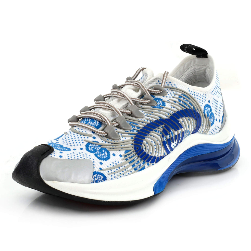 Men's Run Sneakers Embroidered Technical Fabric