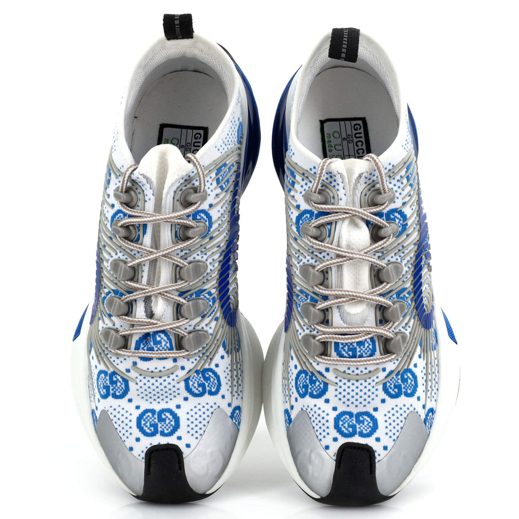 Men's Run Sneakers Embroidered Technical Fabric