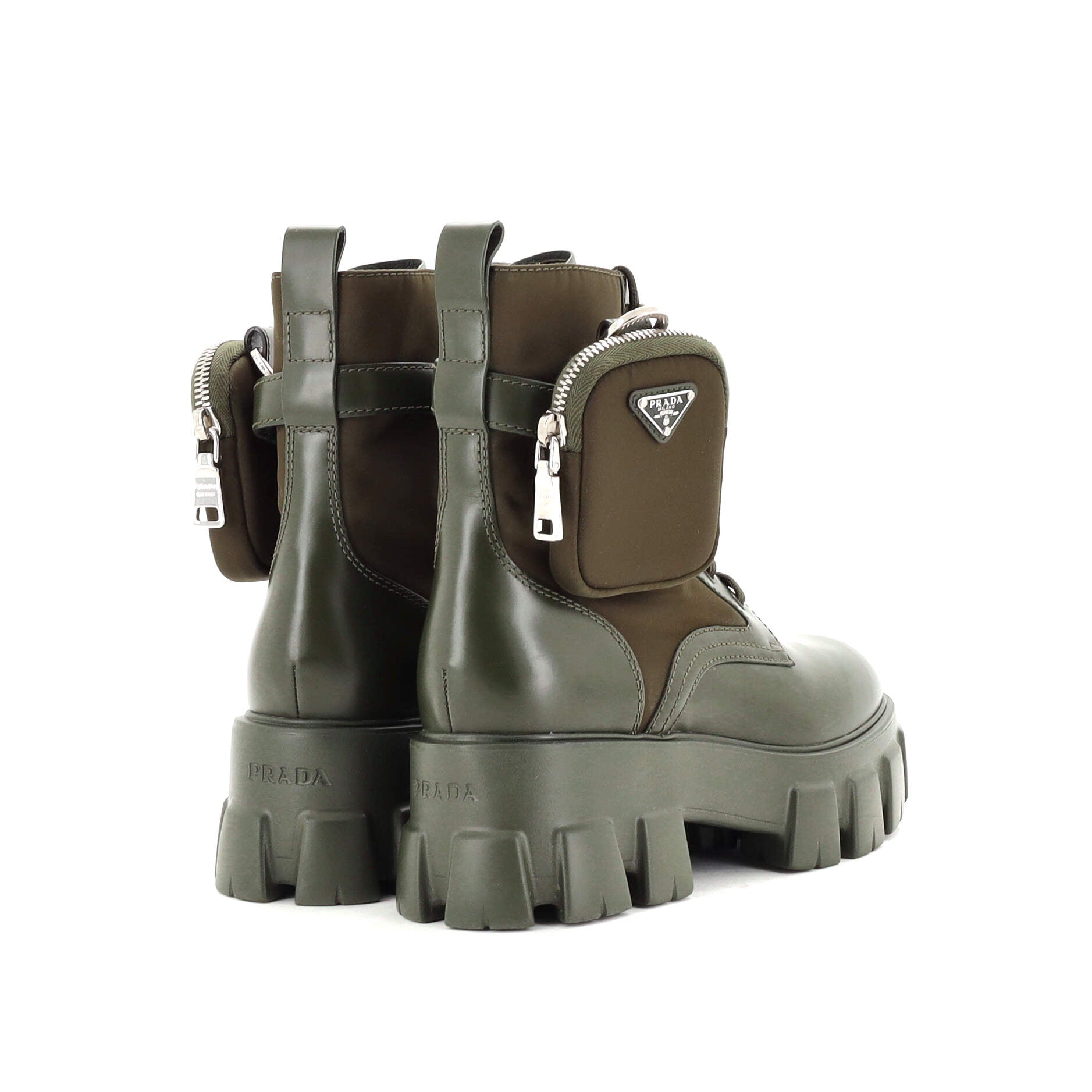 Monolith Combat Boots Leather and Nylon