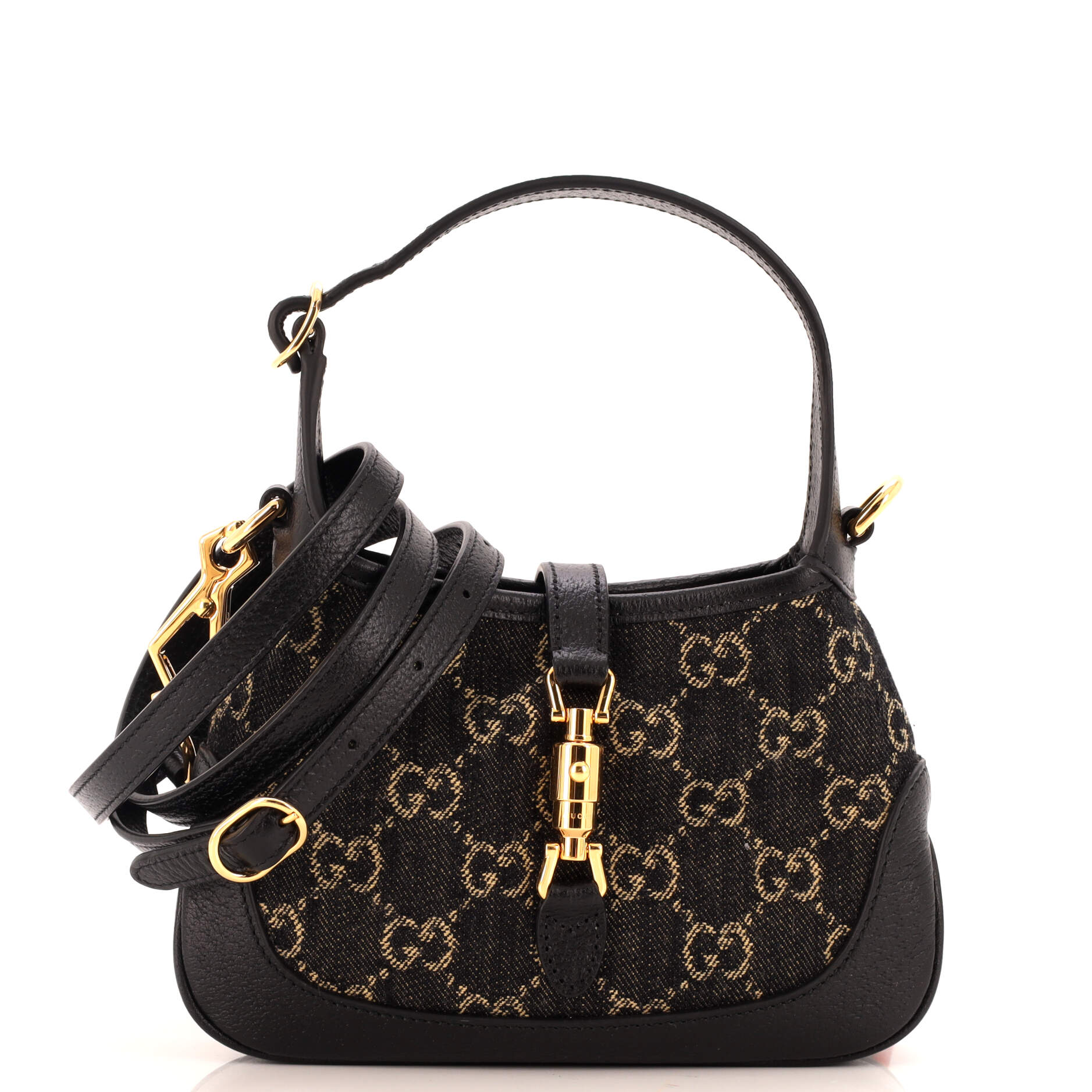 Jackie 1961 Hobo GG Denim Mini