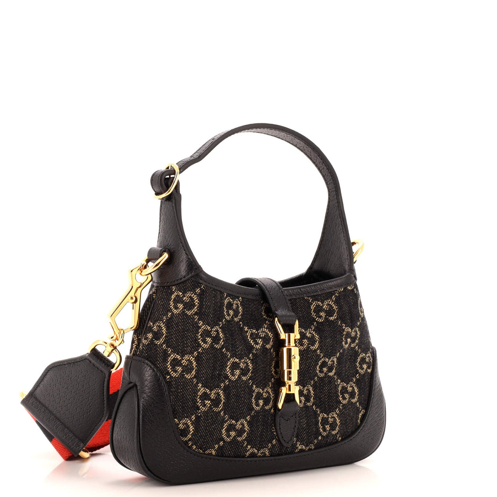 Jackie 1961 Hobo GG Denim Mini