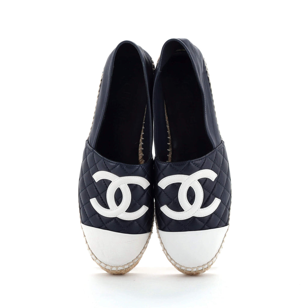 Women's CC Espadrilles Quilted Leather