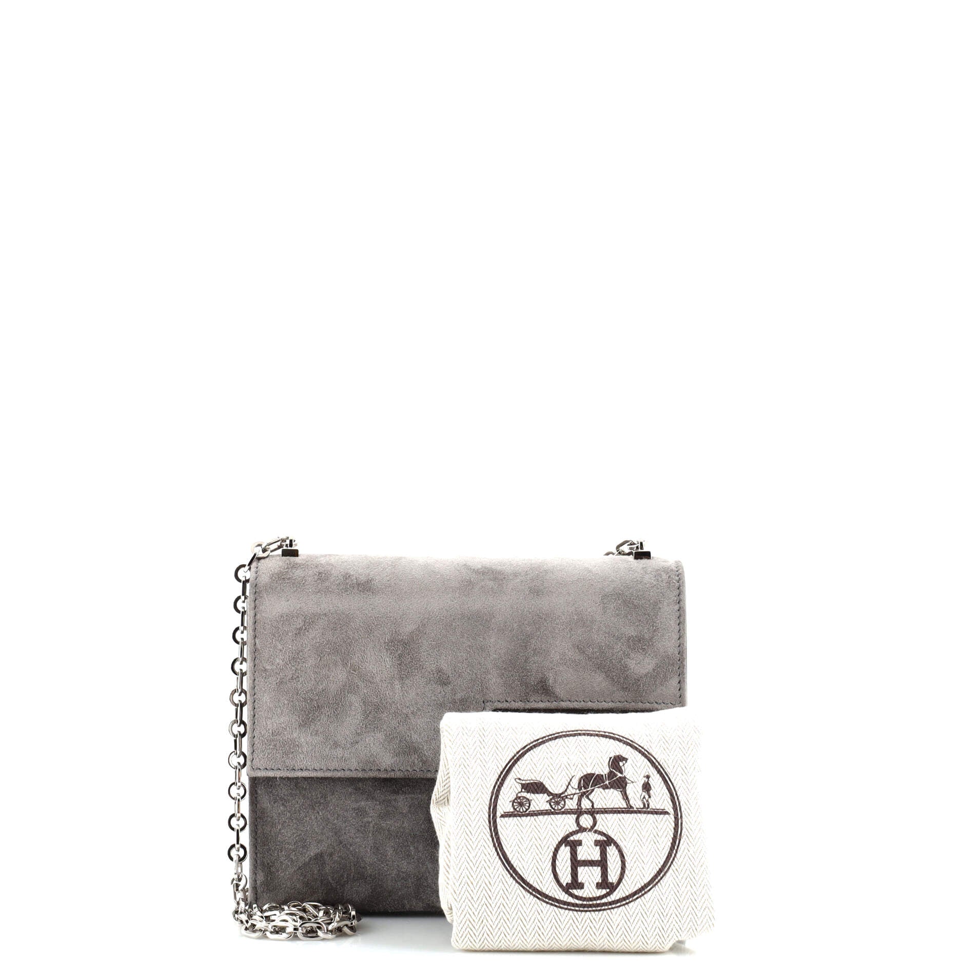 Verrou Chaine Bag Doblis Suede Mini