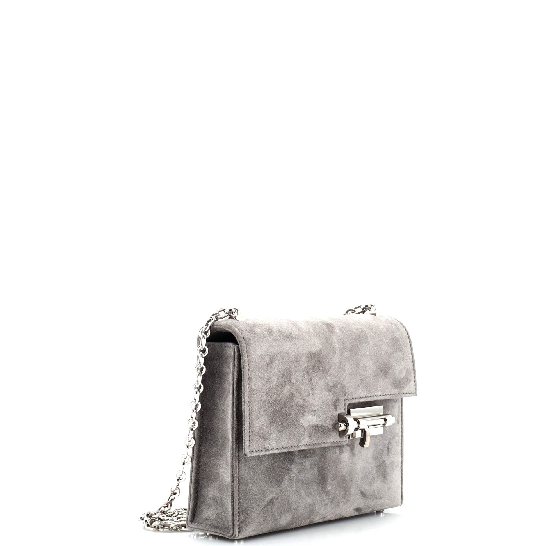 Verrou Chaine Bag Doblis Suede Mini
