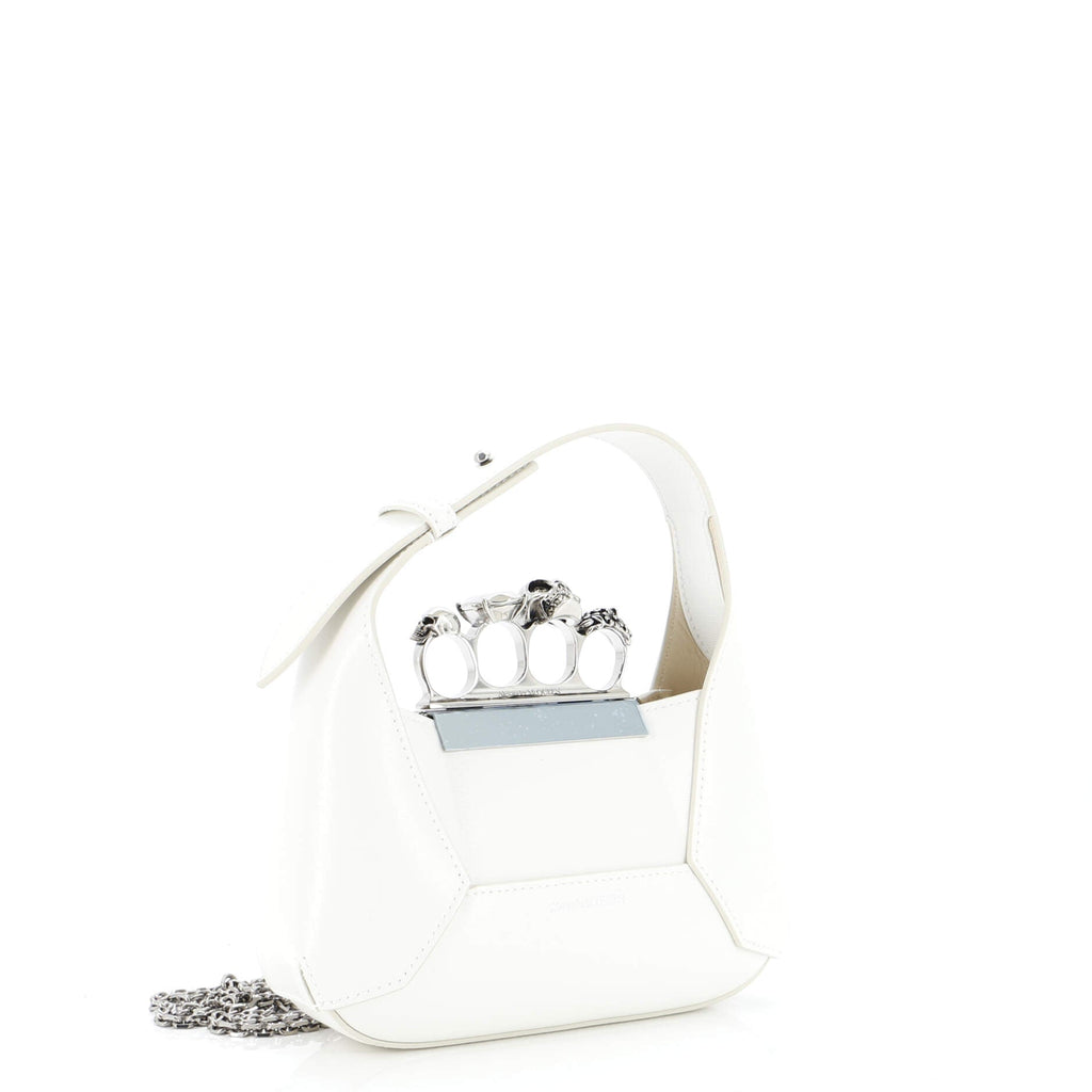 Jewelled Hobo Leather Mini