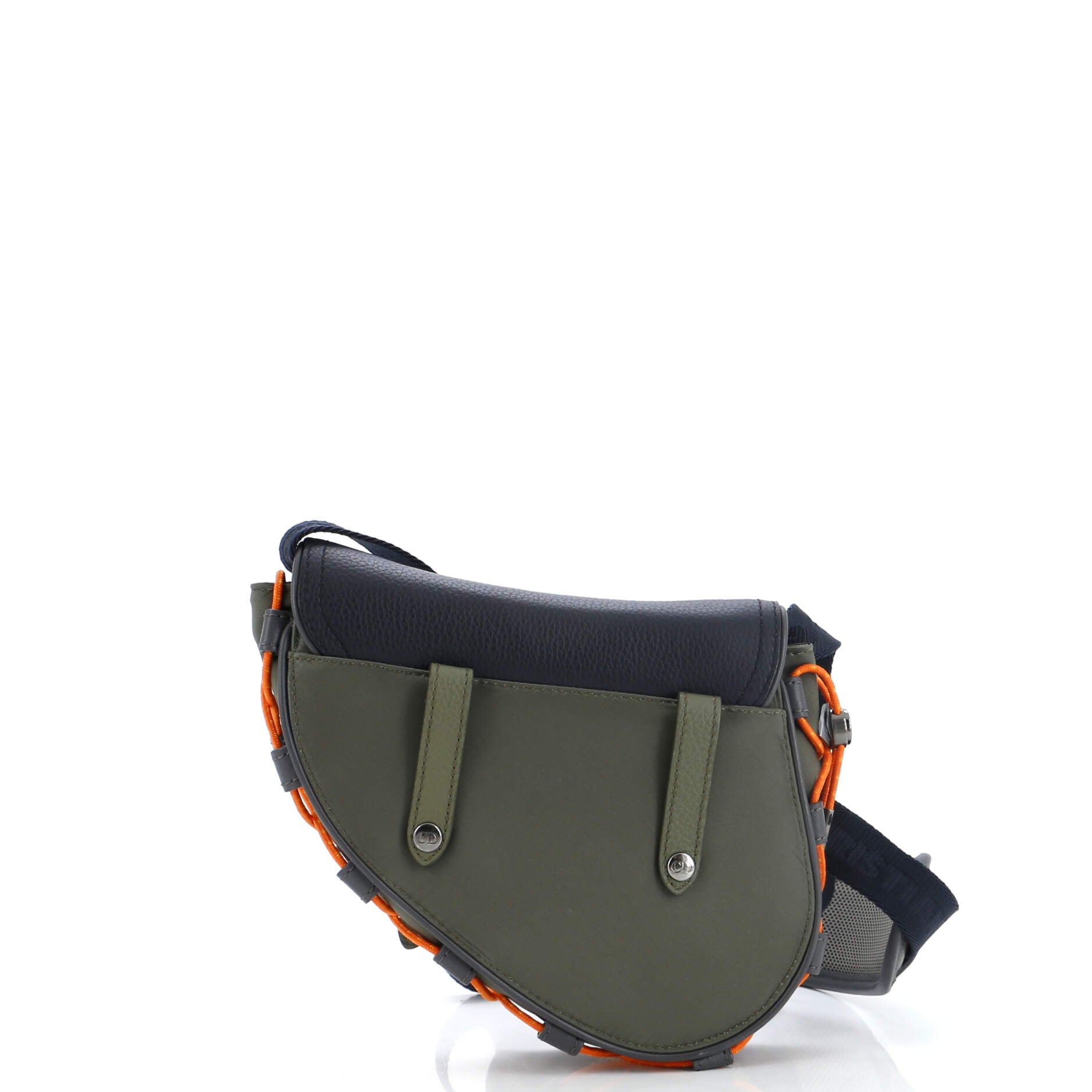 x Sacai Saddle Crossbody Bag Technical Fabric and Leather Mini