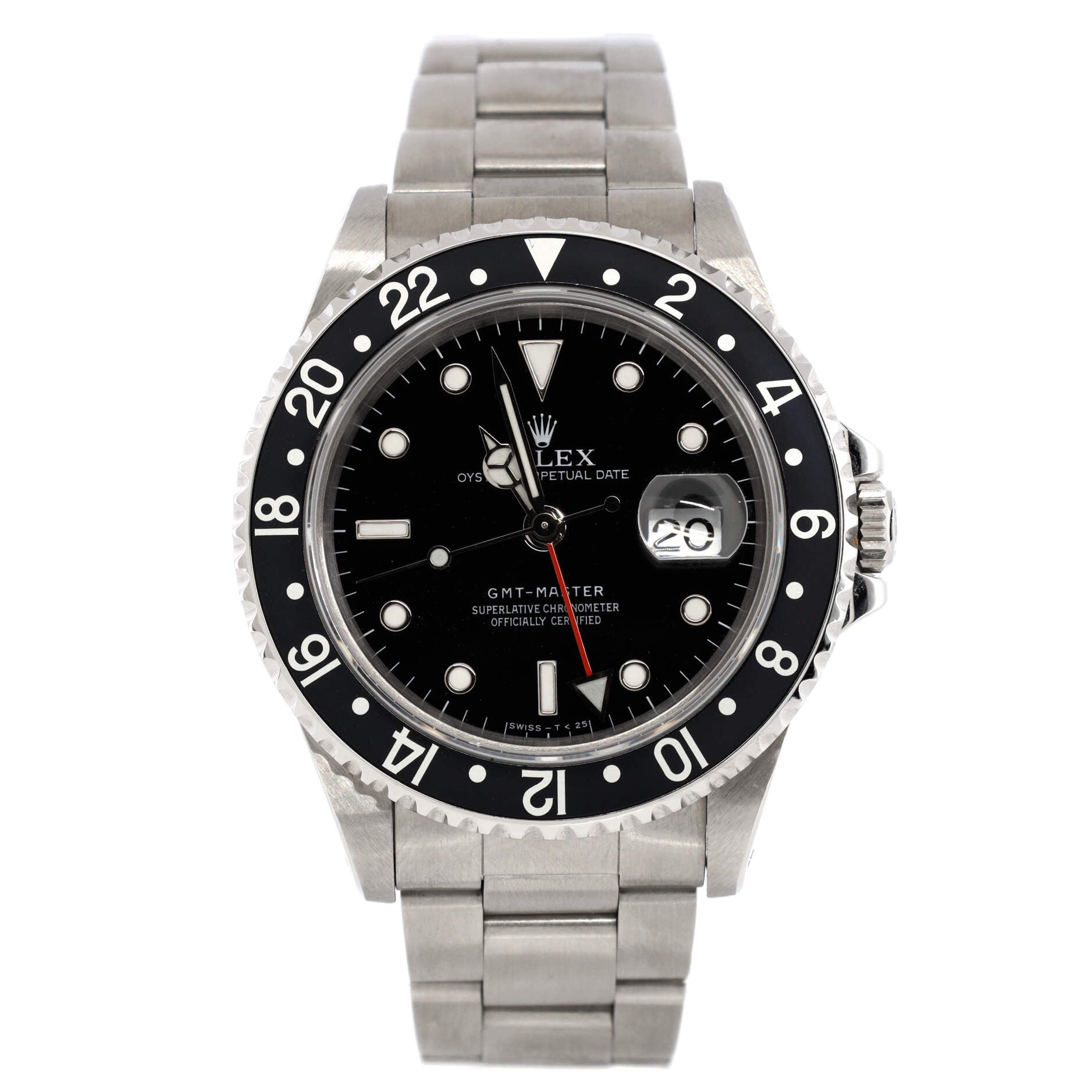 Oyster Perpetual Date GMT-Master II Automatic Watch Stainless Steel 40