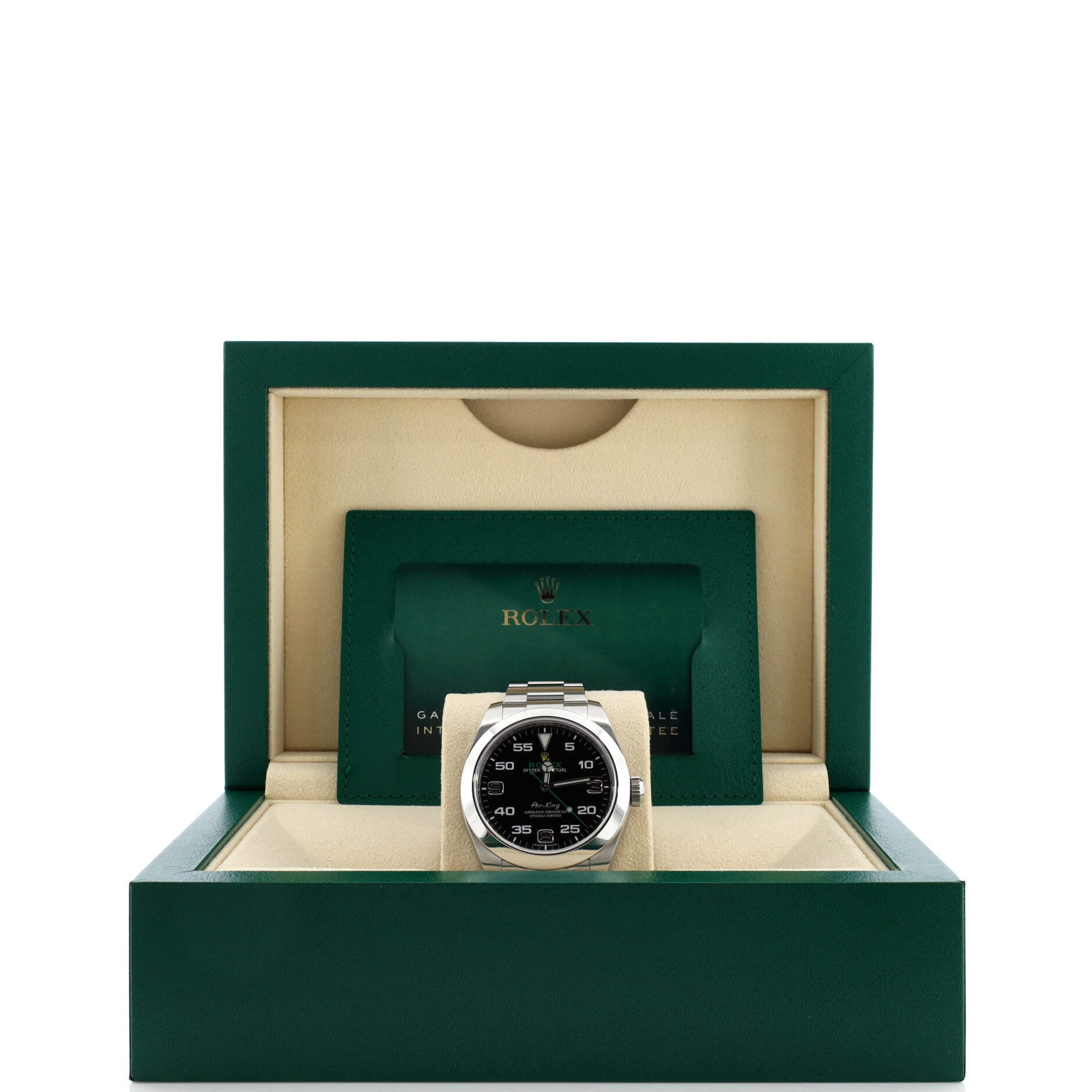 Oyster Perpetual Air King Chronometer Automatic Watch Stainless Steel 40