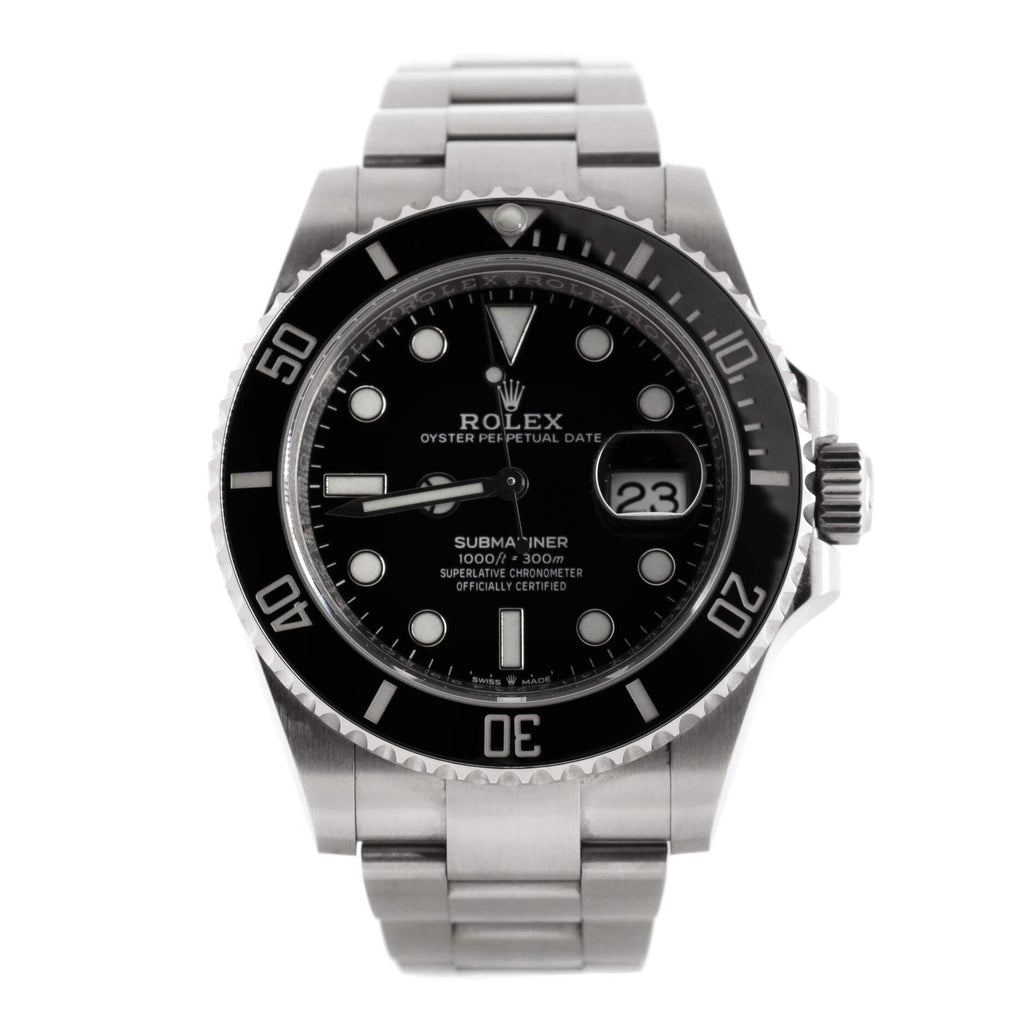 Oyster Perpetual Submariner Date Automatic Watch Stainless Steel and Cerachrom 41