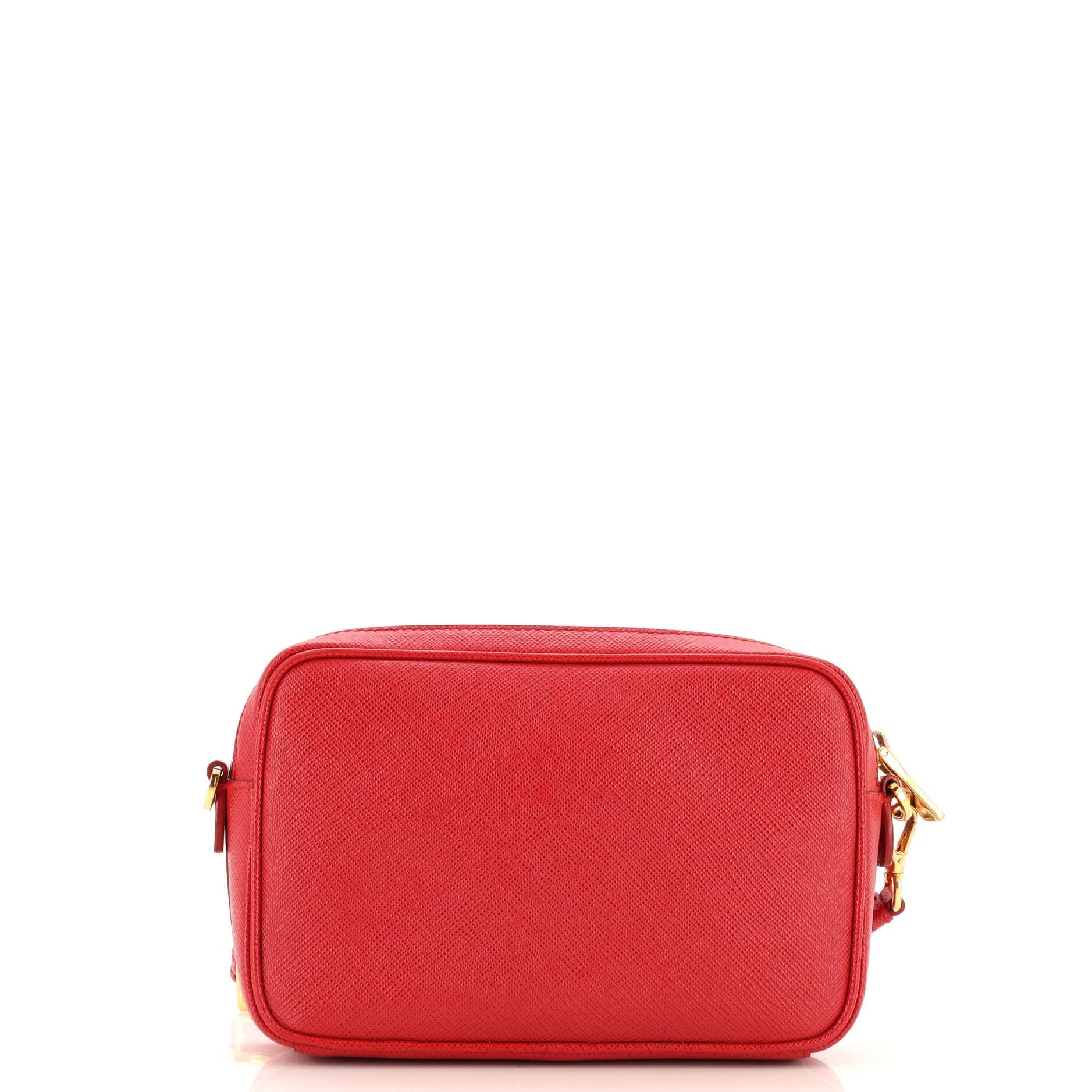 Zip Crossbody Bag Saffiano Leather Mini