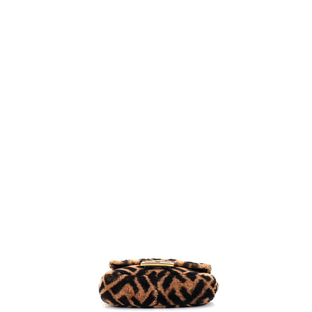 Baguette NM Bag Zucca Shearling Mini
