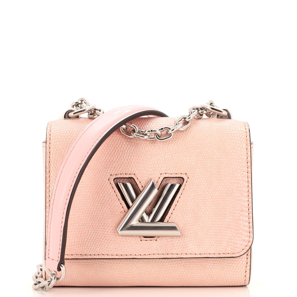 Twist Handbag Lizard Mini