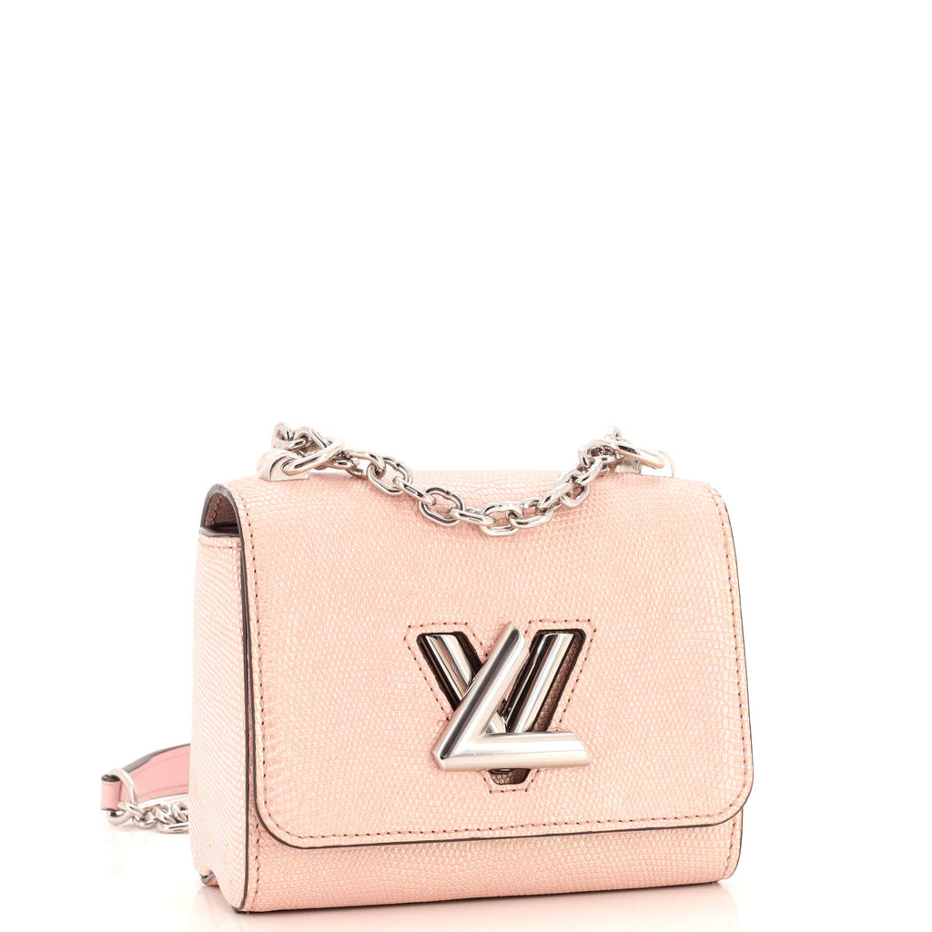 Twist Handbag Lizard Mini
