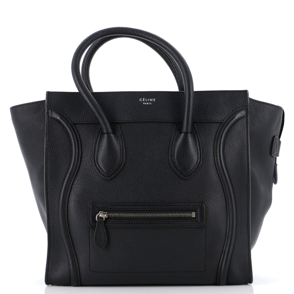 Luggage Bag Grainy Leather Mini