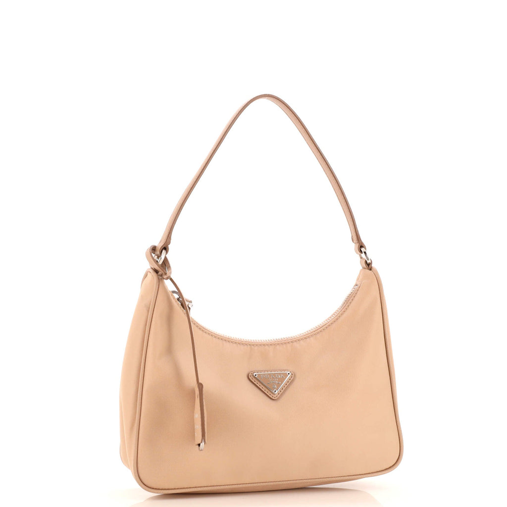 Re-Edition 2005 Hobo Tessuto with Saffiano Leather Mini