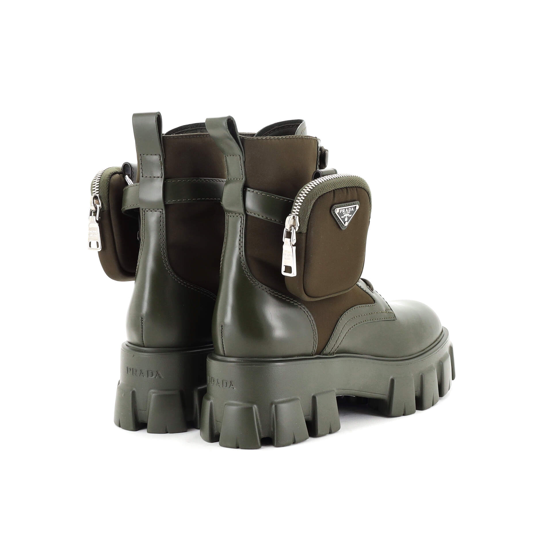 Monolith Combat Boots Leather and Nylon