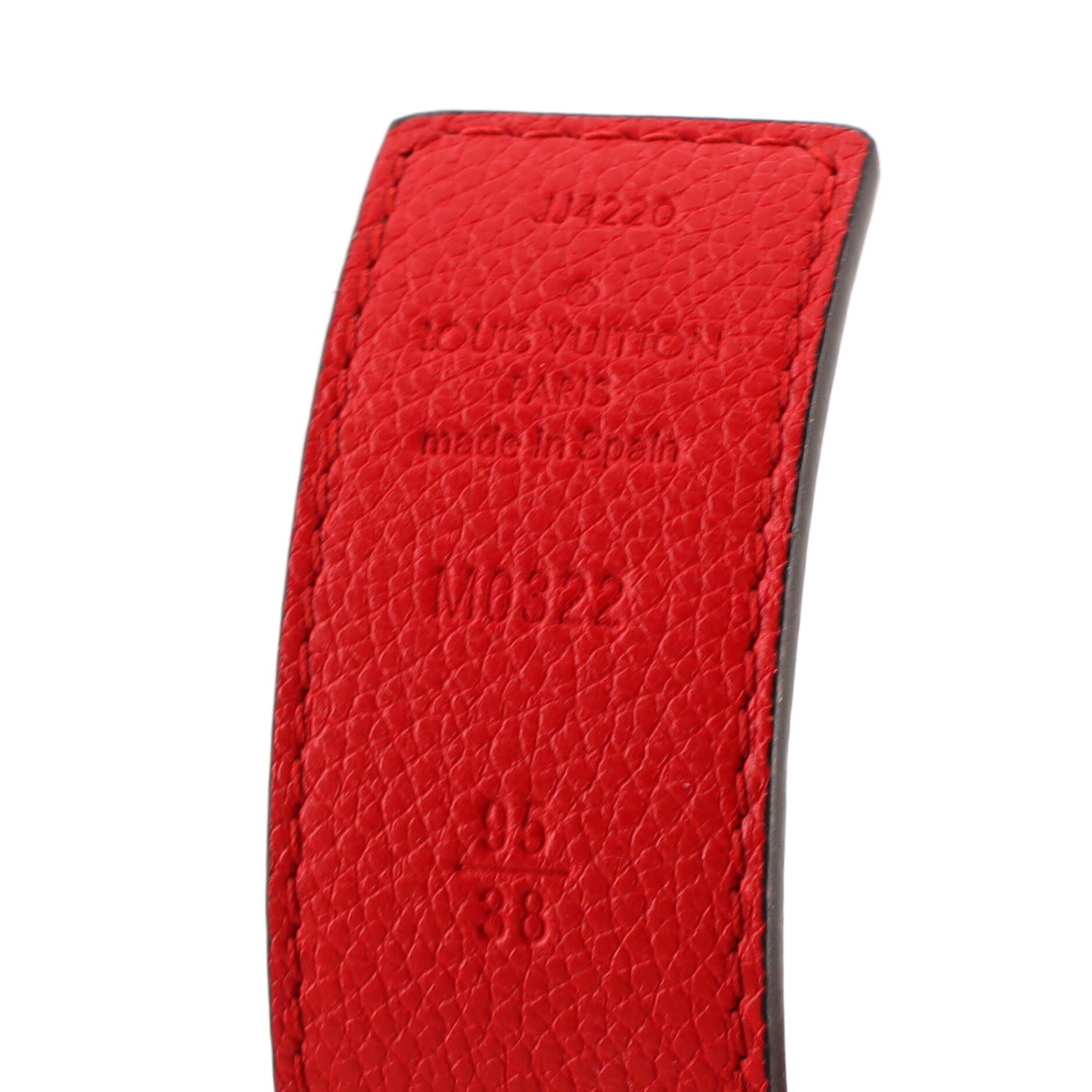 LV Initiales Reversible Belt Monogram Canvas and Leather Medium 95