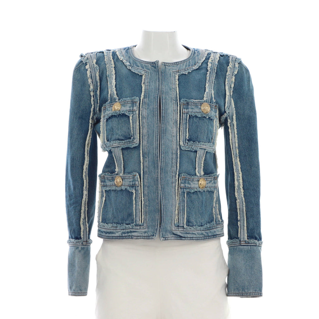 Women's Multi Pocket Jacket Denim