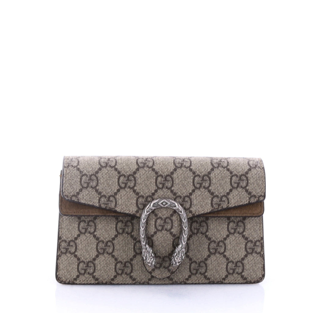 Dionysus Handbag GG Coated Canvas Super Mini