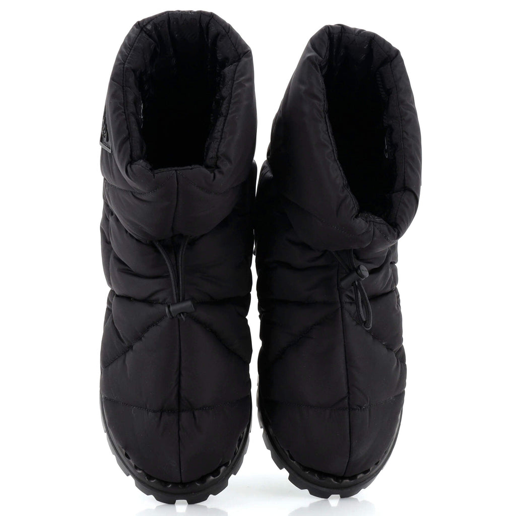 Women's Padded Snow Boots Quilted Nylon