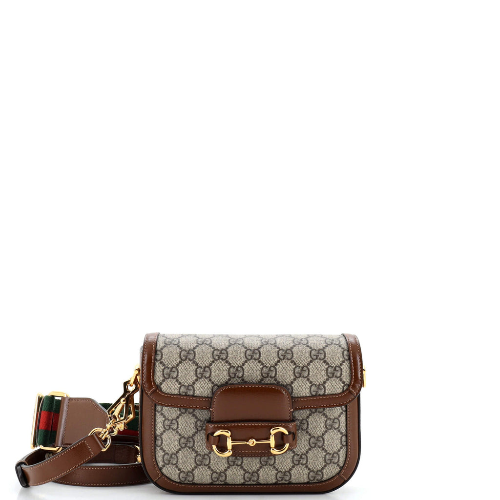Horsebit 1955 Shoulder Bag GG Coated Canvas Mini