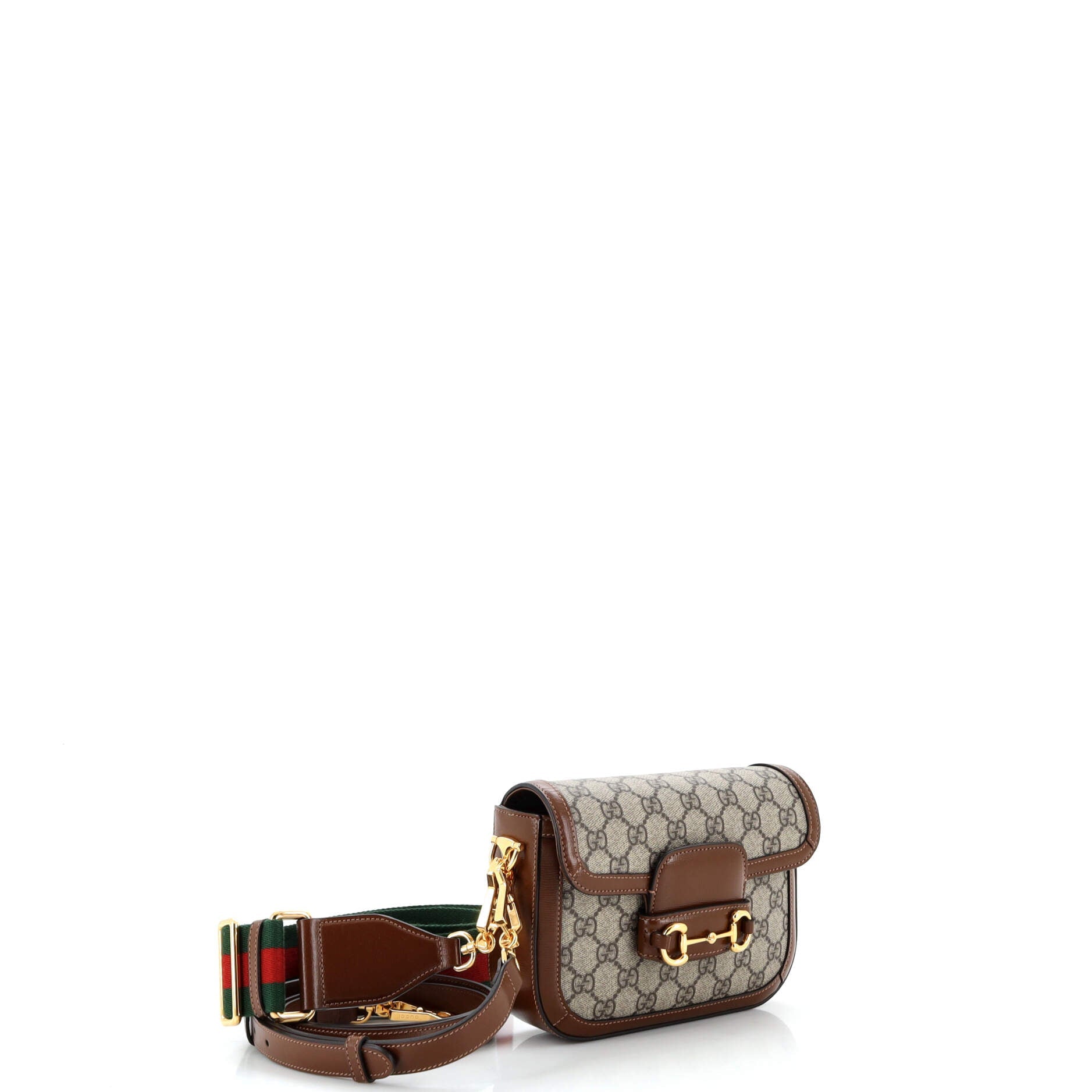 Horsebit 1955 Shoulder Bag GG Coated Canvas Mini
