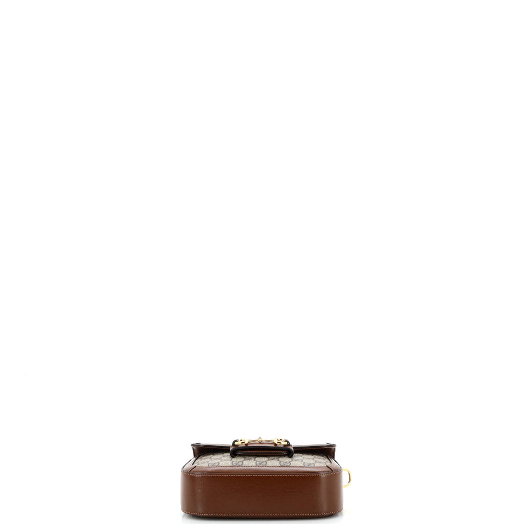 Horsebit 1955 Shoulder Bag GG Coated Canvas Mini