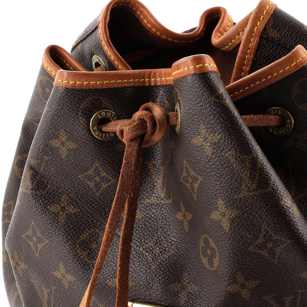 Louis Vuitton Vintage Montsouris Backpack Monogram Canvas GM