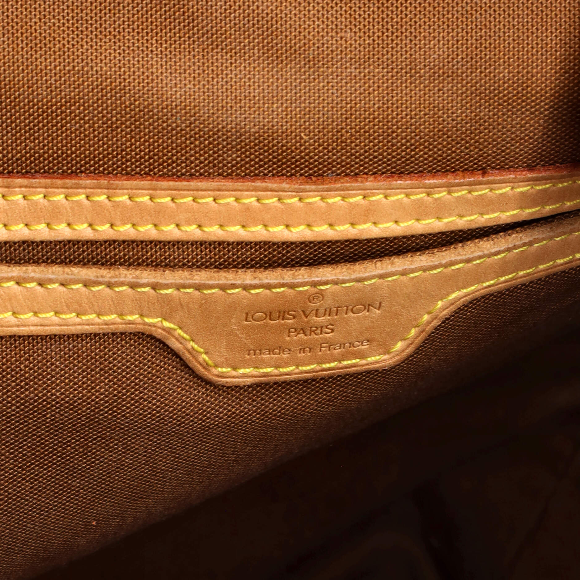 Louis Vuitton Vintage Montsouris Backpack Monogram Canvas GM
