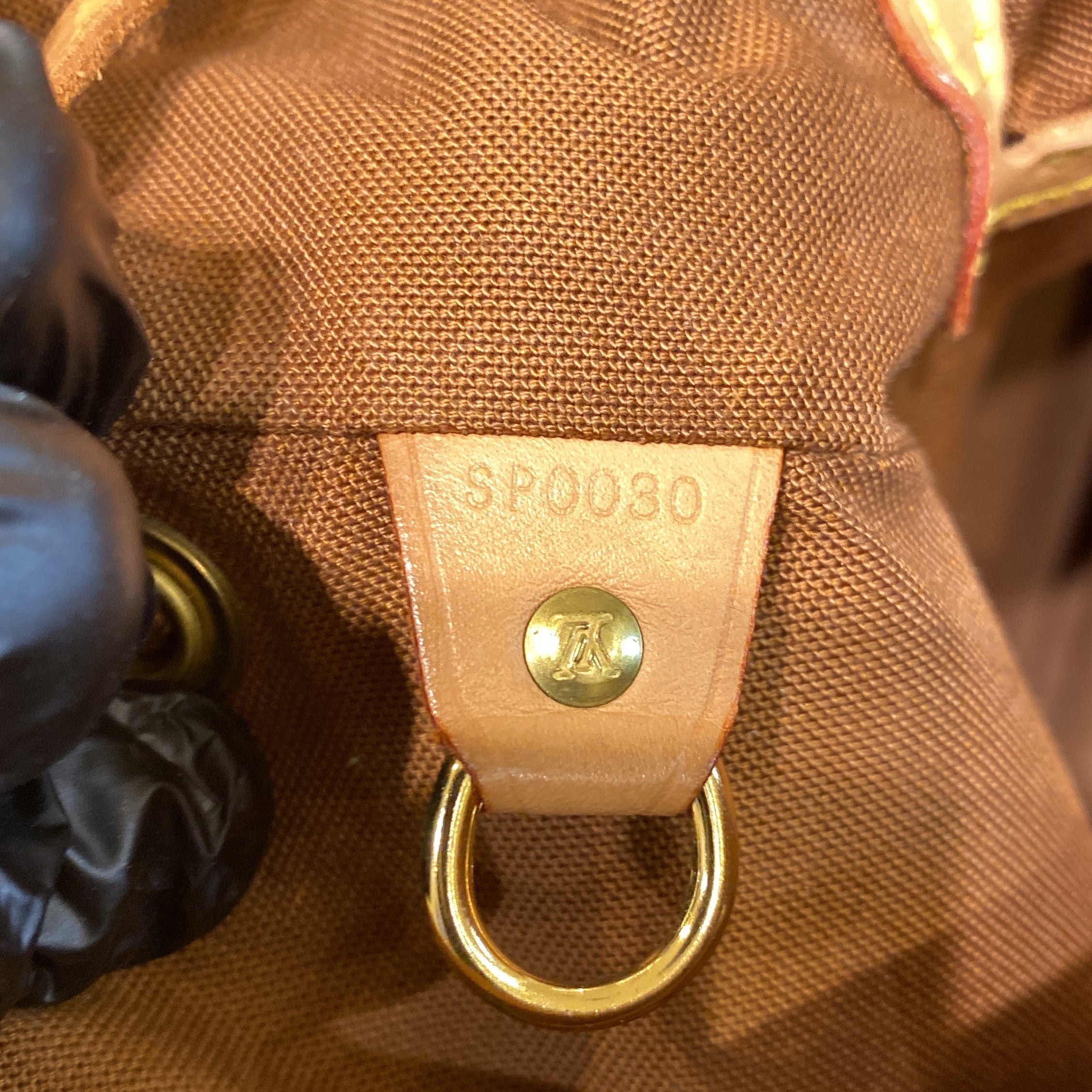 Louis Vuitton Vintage Montsouris Backpack Monogram Canvas GM