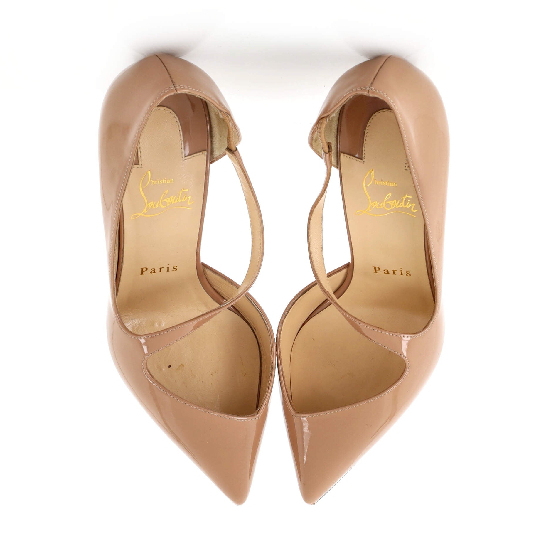 Women's Jumping Cross Strap Pumps Patent 85