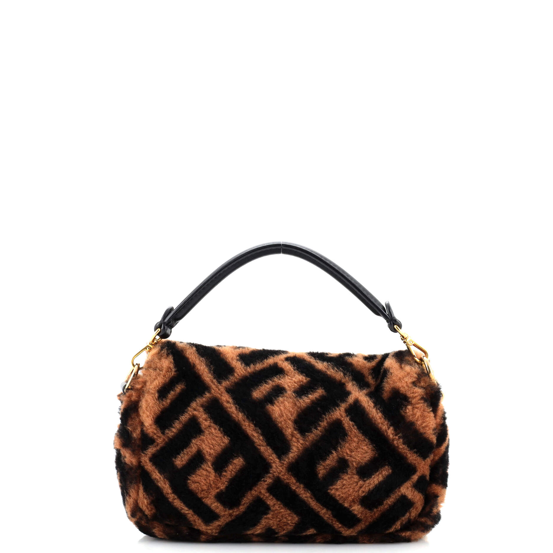 Baguette NM Bag Zucca Shearling Mini