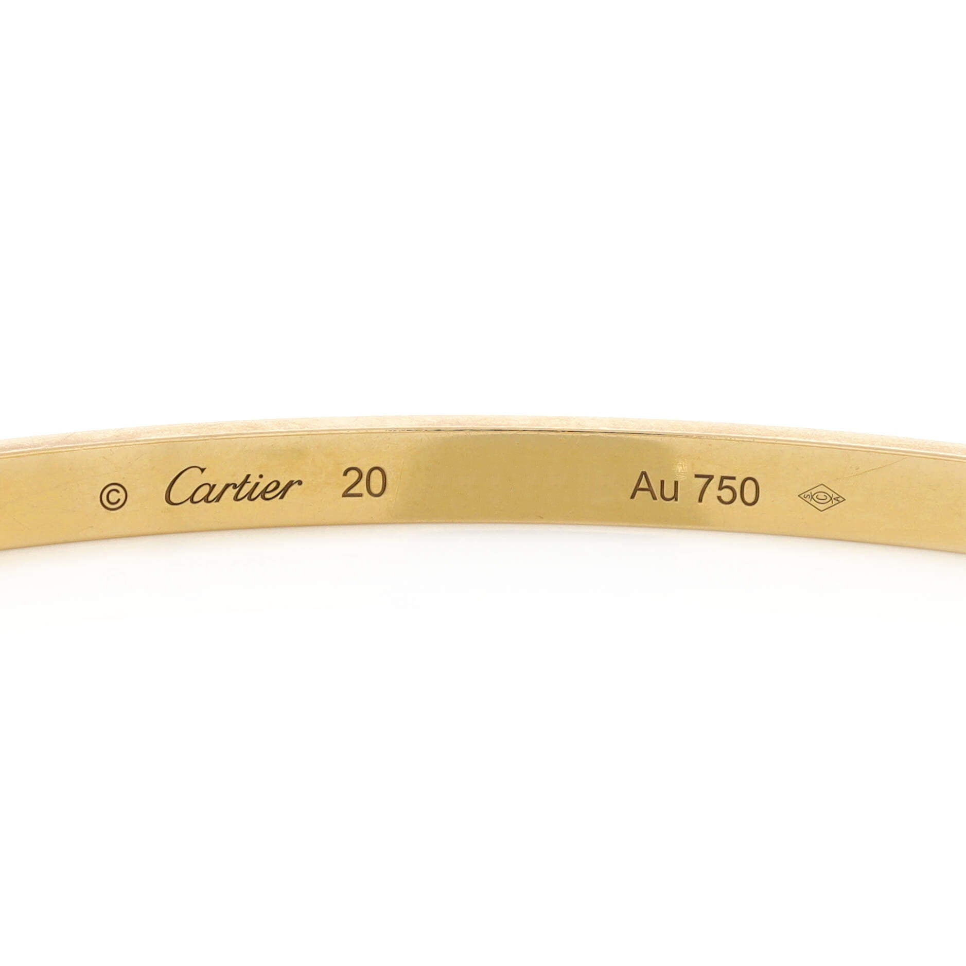 Love Bracelet 18K Yellow Gold Small