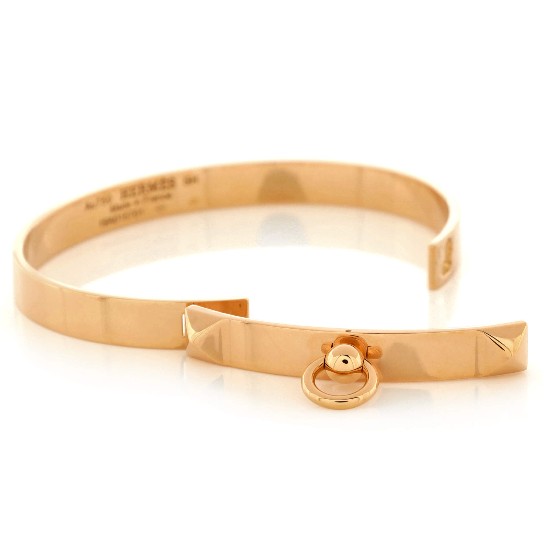 Collier de Chien Bracelet 18K Rose Gold Small