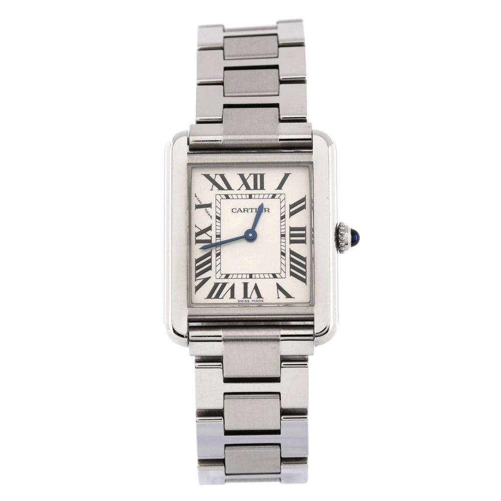 Tank Solo Quartz Watch Stainless Steel 24