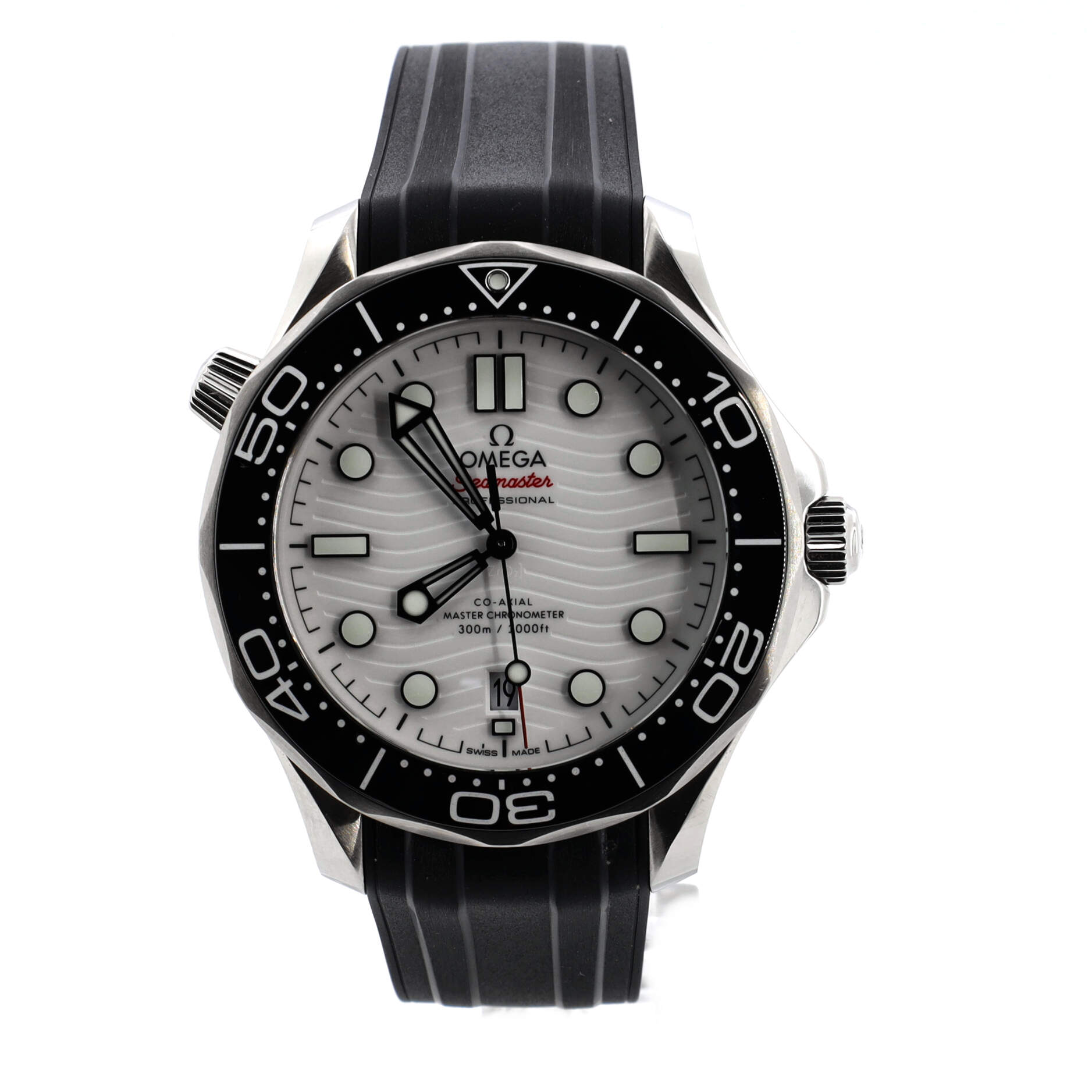 Seamaster Professional Diver 300M Co-Axial Master Chronometer Automatic Watch Stainless Steel and Rubber with Ceramic 42