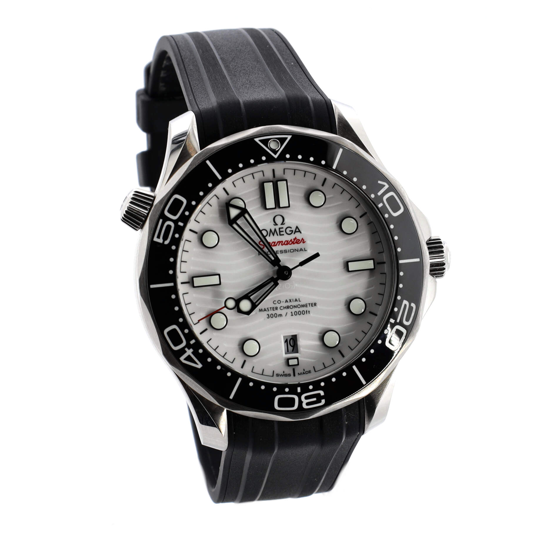 Seamaster Professional Diver 300M Co-Axial Master Chronometer Automatic Watch Stainless Steel and Rubber with Ceramic 42