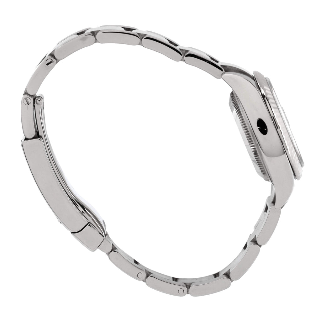 Oyster Perpetual Datejust Automatic Watch Stainless Steel and White Gold 28