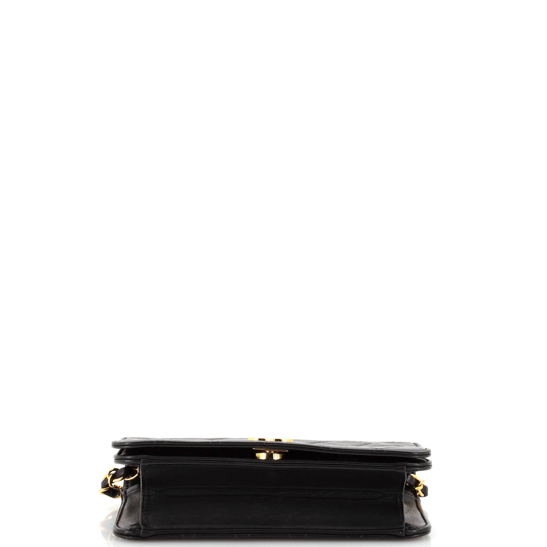Vintage Full Flap Bag Quilted Lambskin Mini