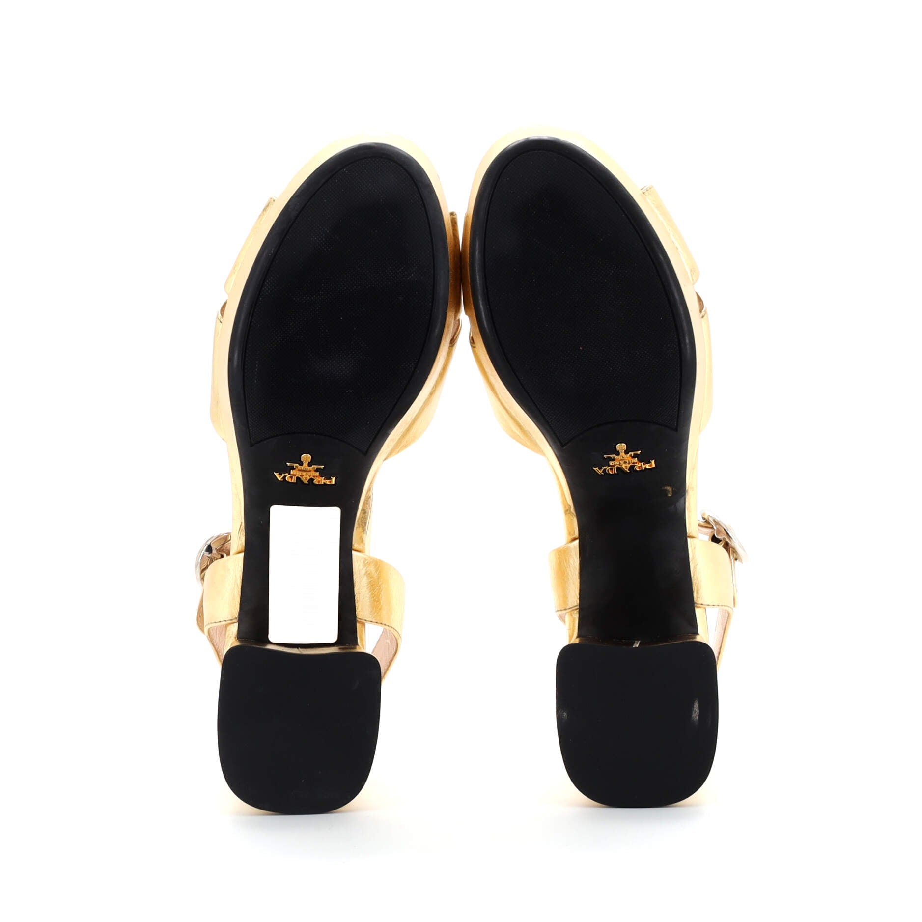 Women's Criss Cross Platform Heeled Sandals Leather