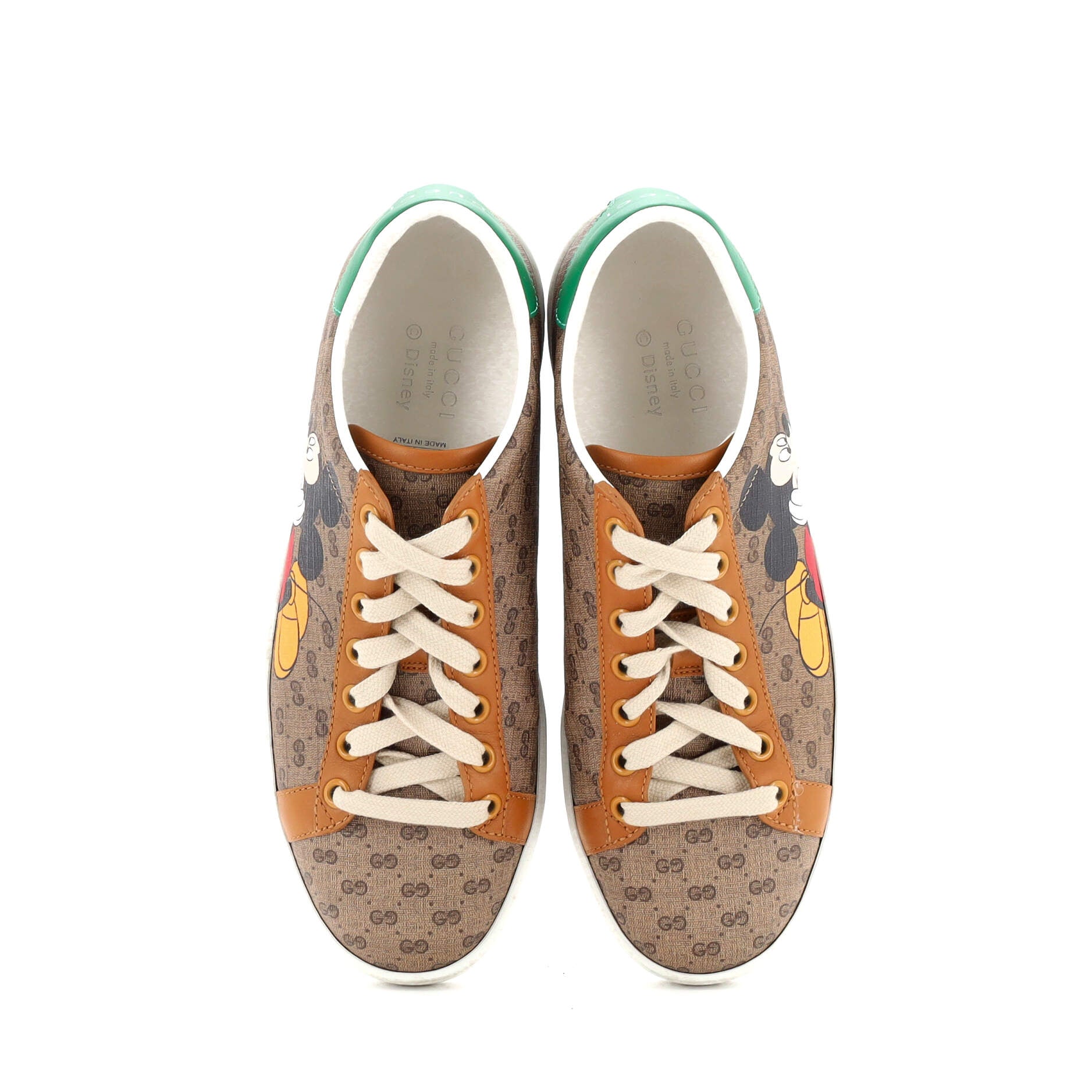 Disney Ace Sneakers Printed Mini GG Coated Canvas