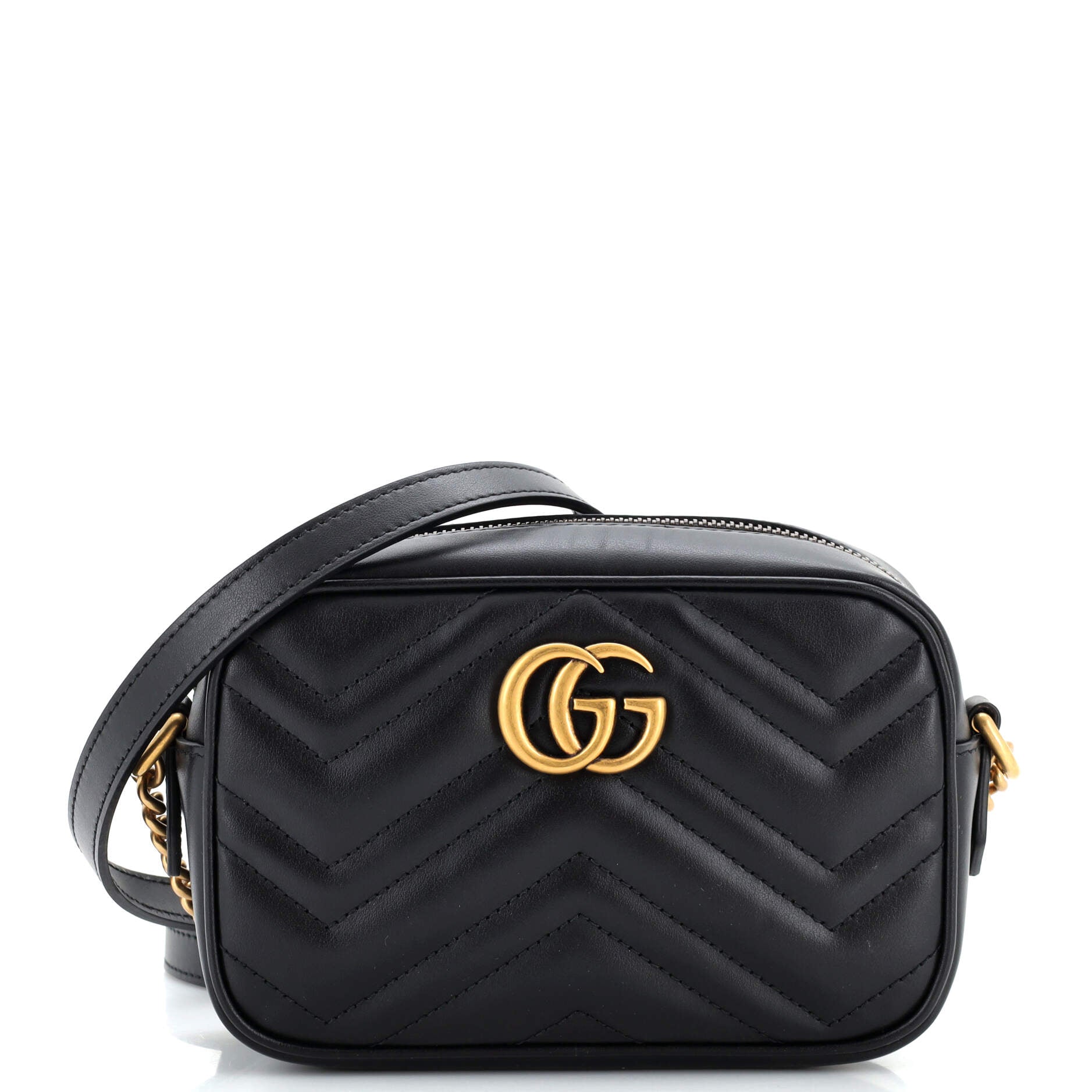 GG Marmont Shoulder Bag Matelasse Leather Mini