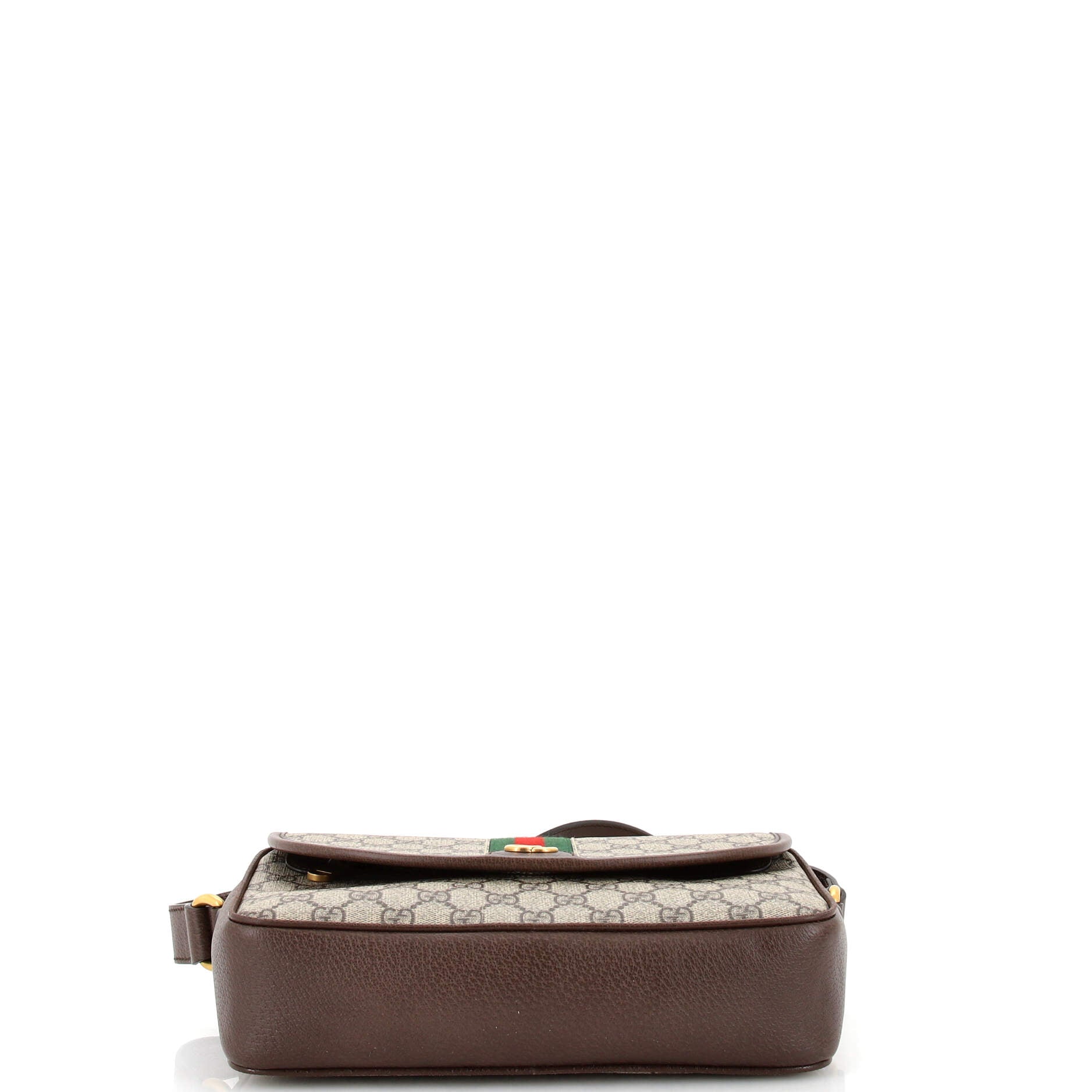 Ophidia Flap Shoulder Bag GG Coated Canvas Mini