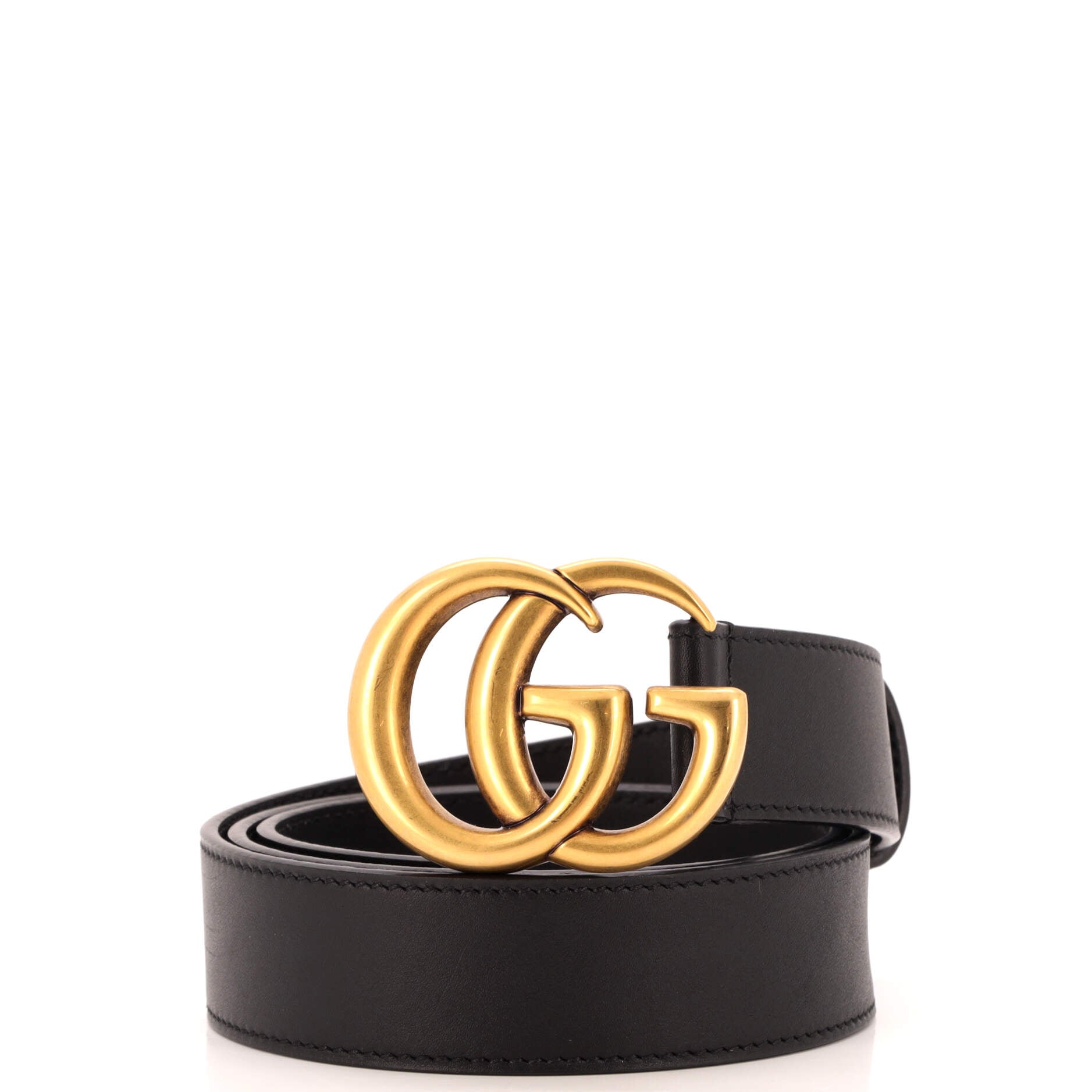 GG Marmont Belt Leather Medium 80