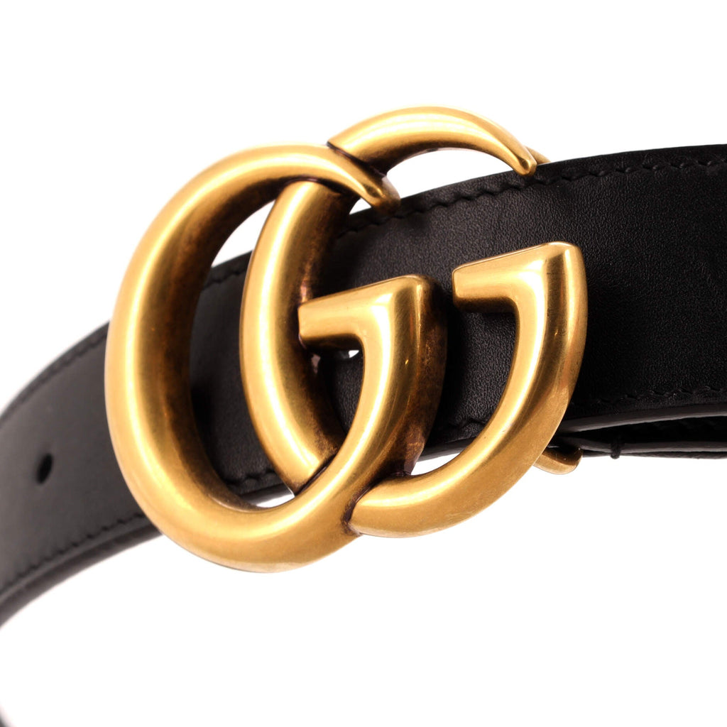GG Marmont Belt Leather Medium 80