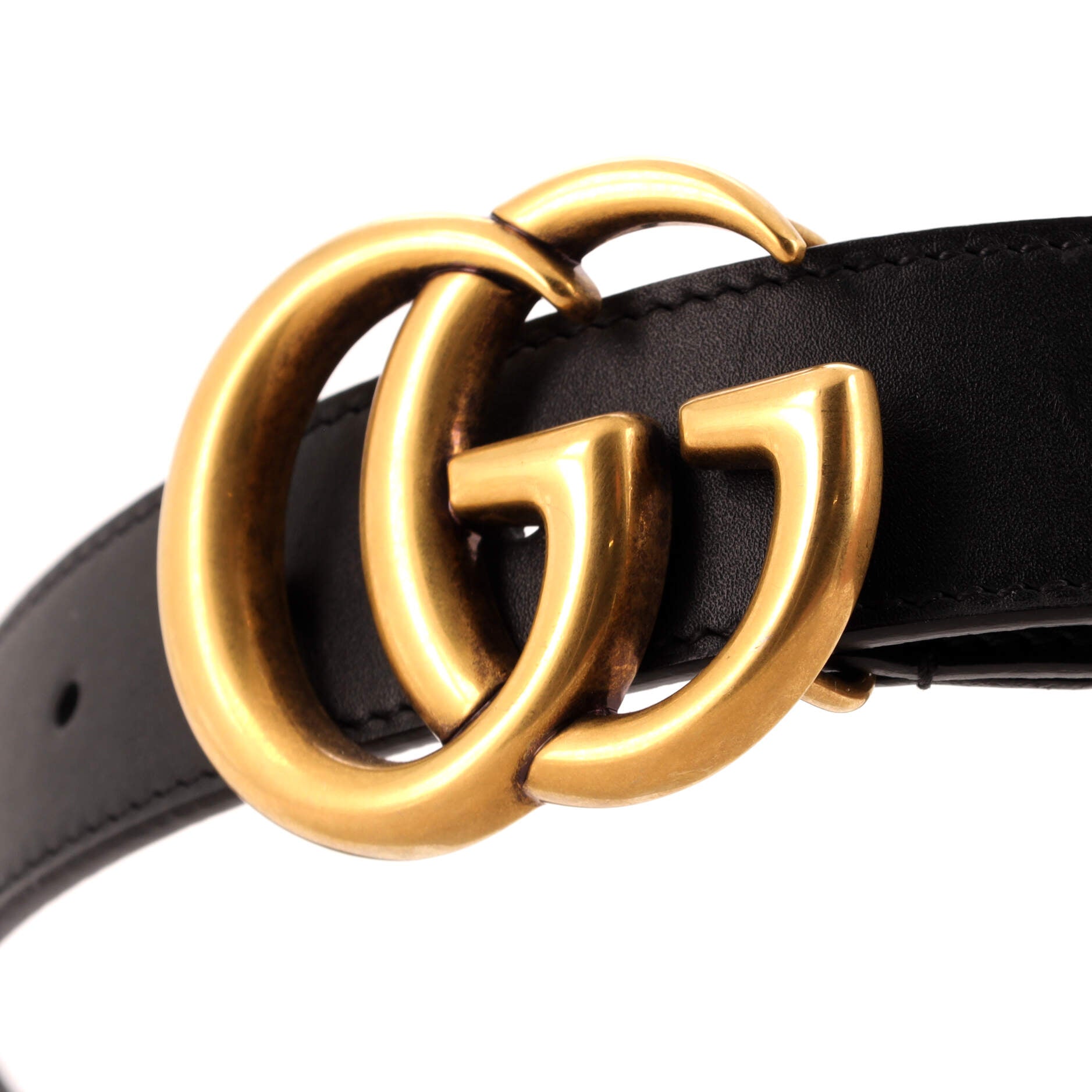 GG Marmont Belt Leather Medium 80
