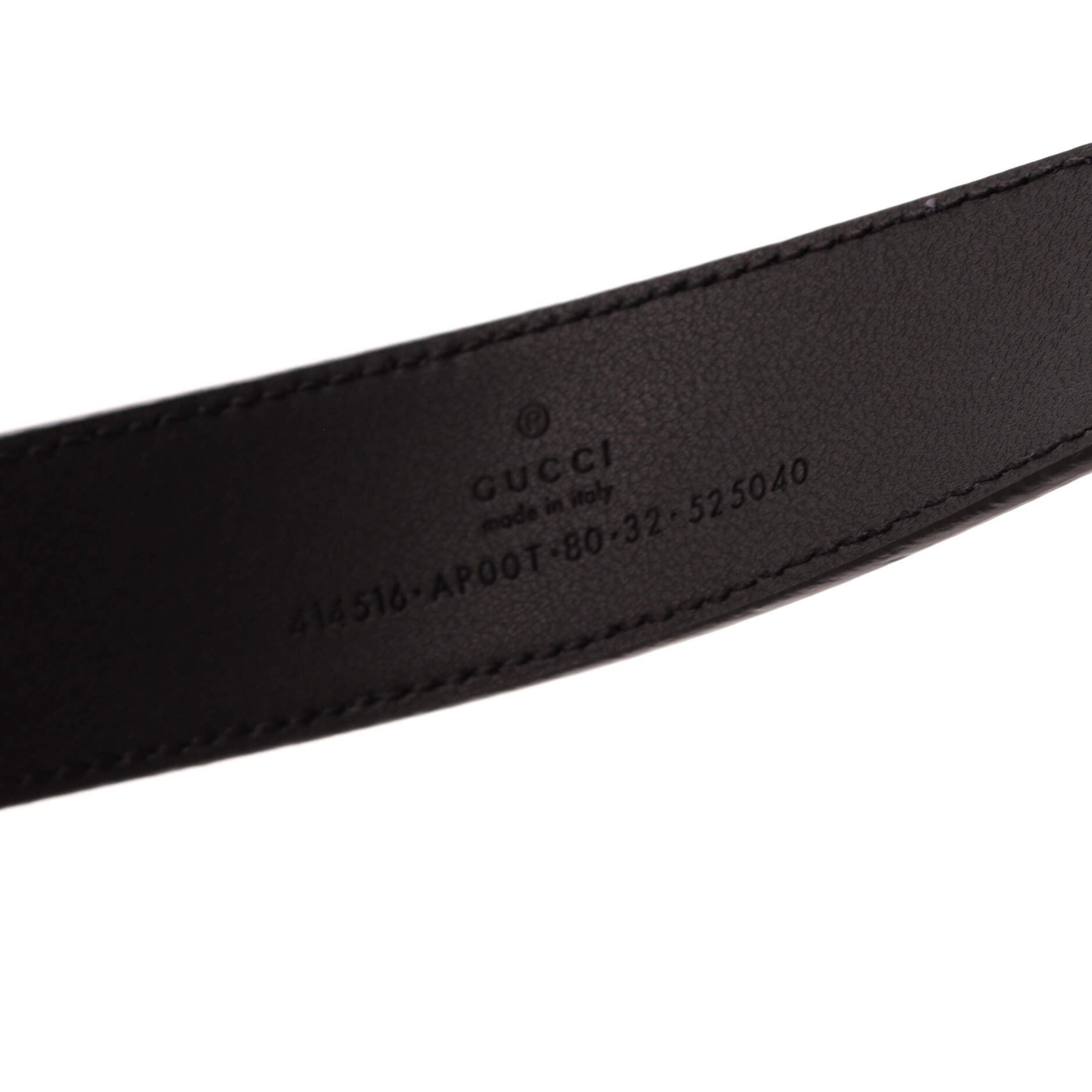 GG Marmont Belt Leather Medium 80