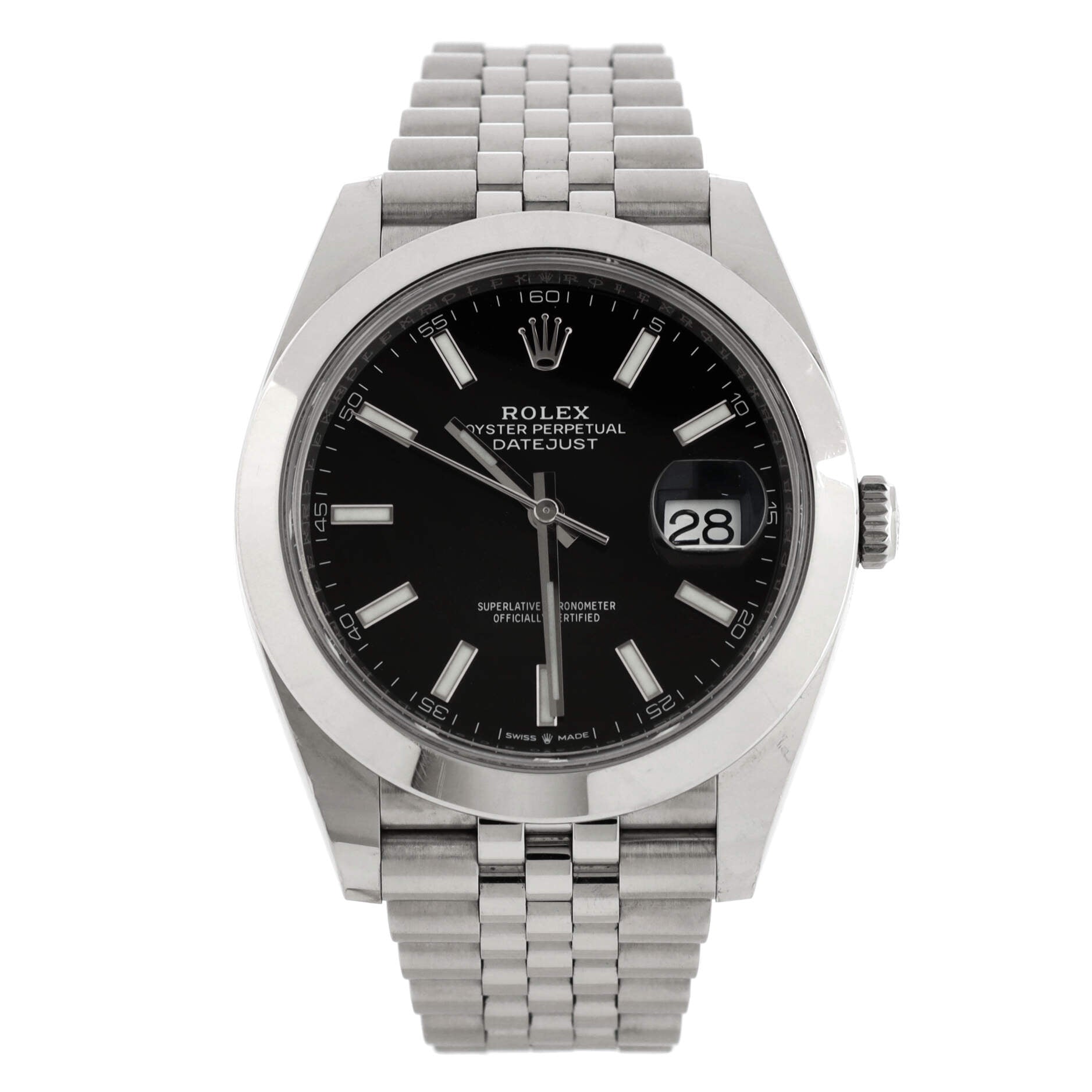 Oyster Perpetual Datejust Automatic Watch Stainless Steel 41